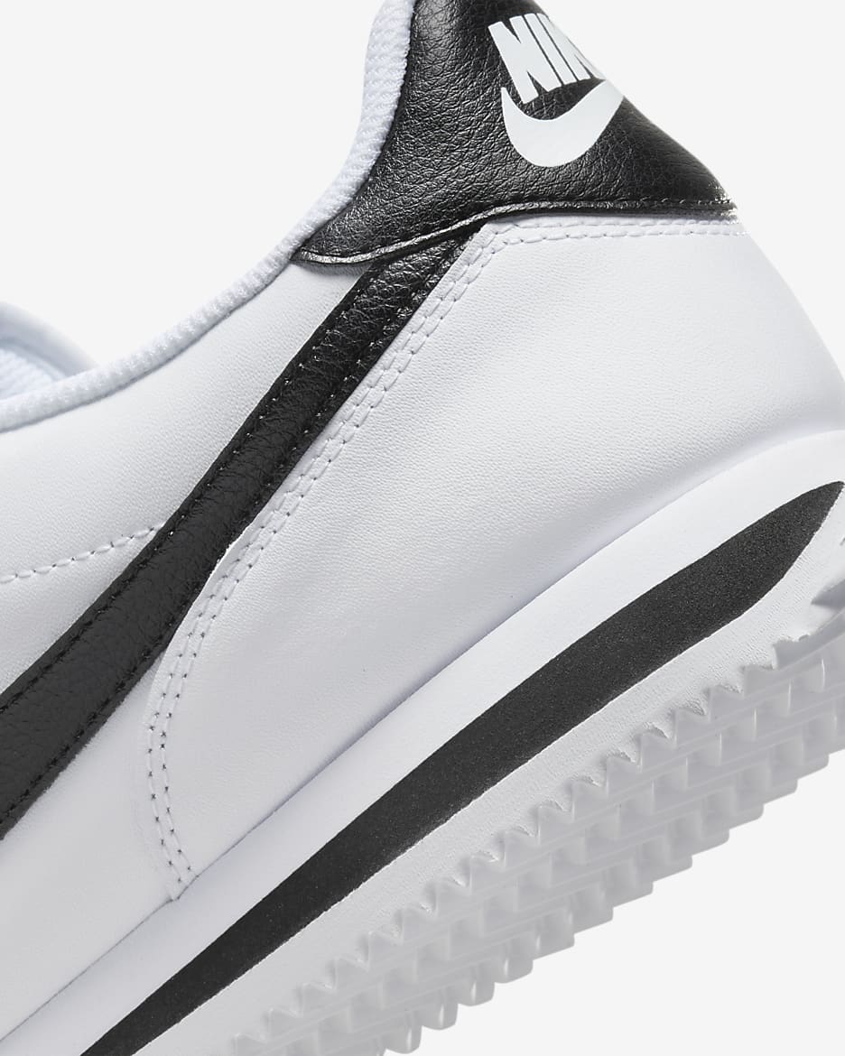 Are nike cortez real leather online